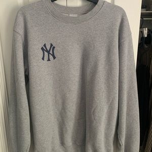adidas yankees crewneck